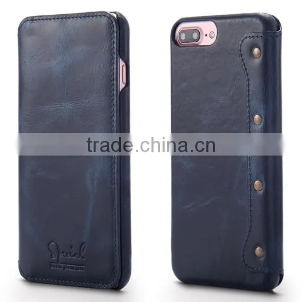 Universal 4.7 Inch Flip Leather Phone Case With Card Slot For iPhone 6 6s 7