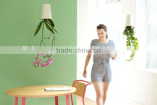 interior decoration Suspension Sky upside Down Holder pot hanging planter