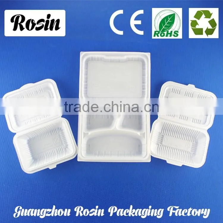 fast food platter with lid