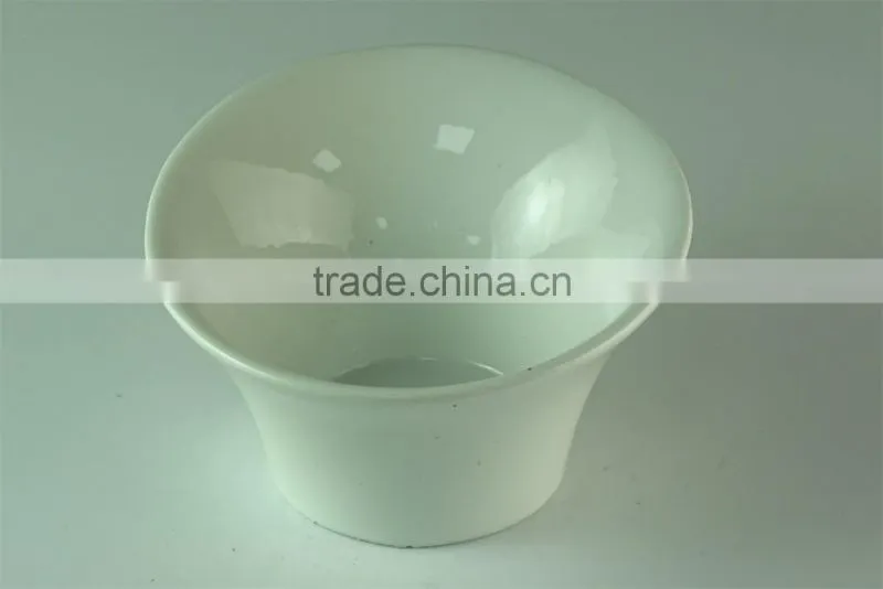 Cheap New Design Bulk Cylinder-Shaped White Ceramic Bowl
