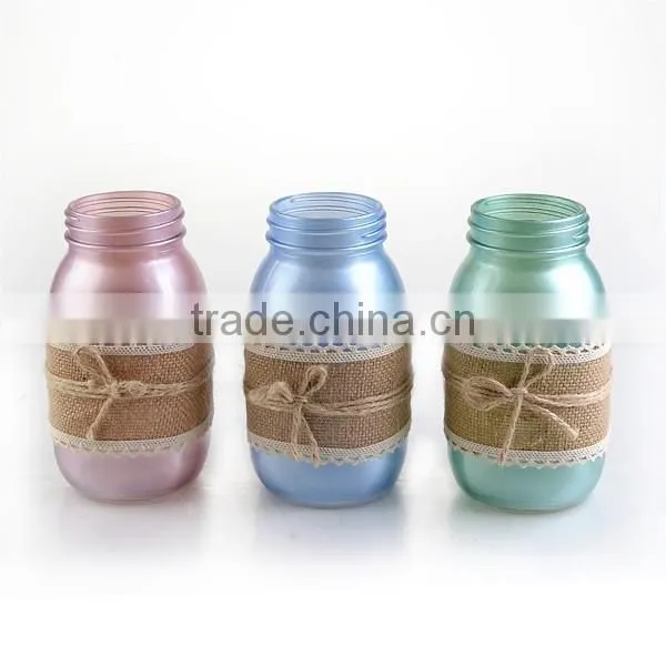 cheap colored glass flower vases