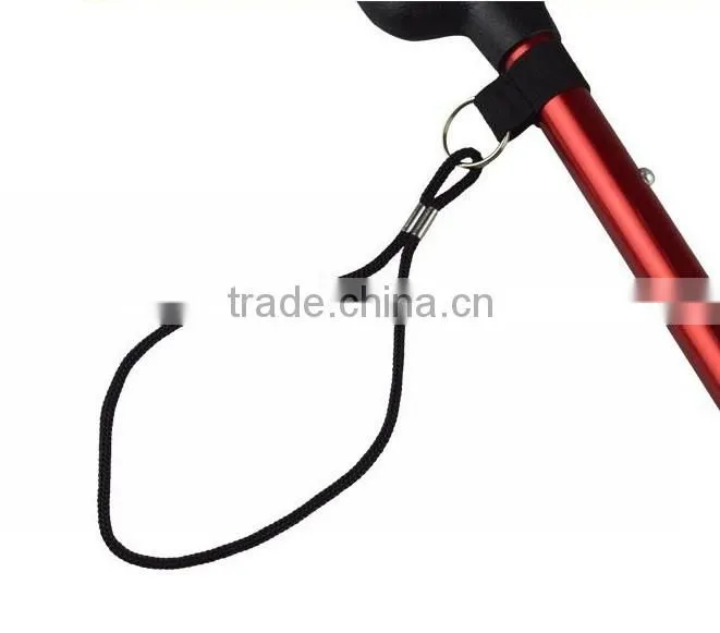 2016 hot selling foldable walk stick, trekking pole elderly, fast flick lock, SZ17022F