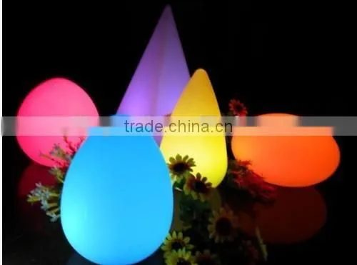 2016 hot sale Festival decorating led lighting products in different size and shape / Pe made decorative led lamp