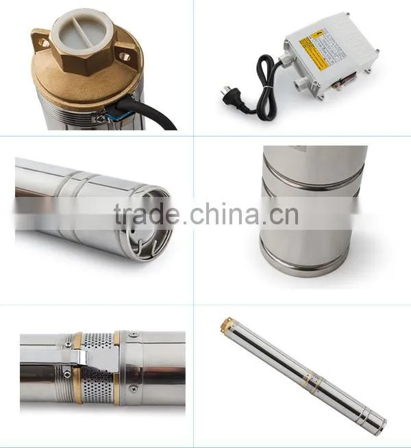 Long Life 370W Rated Power Deep-well submersible pumps