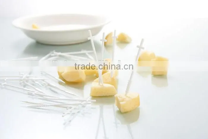 Good quality new design fruit tooth pick, interdental brush toothpick, plastic toothpick