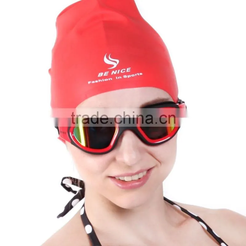 Waterproof swimming caps custom swim caps no minimum (CAP-1100)