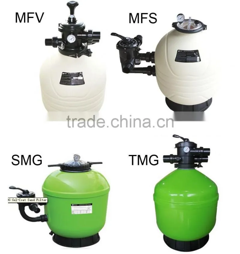 Cheap Price Swimming Pool Side Mount Stainless Steel Sand Filter for Water Treatment