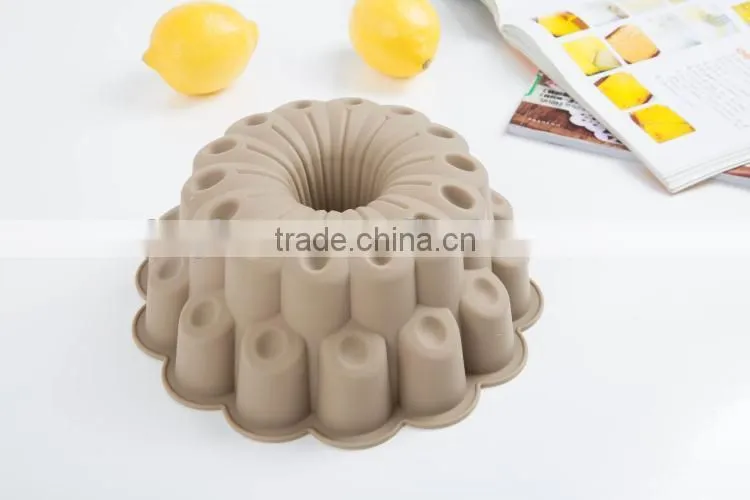 Funny Silicone Cake Mold Silicone Bundt Savarin Cake Pans Baking Pan Mold