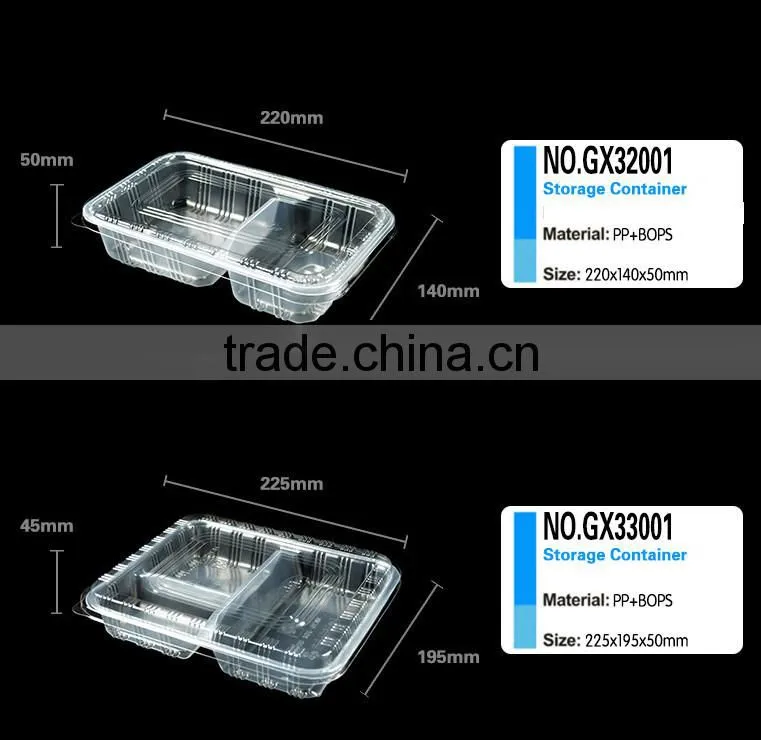 custom pp blister products food plate,disposable square plate,color square plate