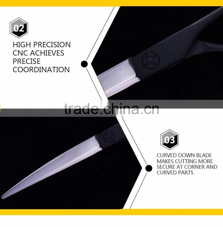 7.0 Inch Pet Hair Grooming Scissors : Pet product dog cat grooming scissors