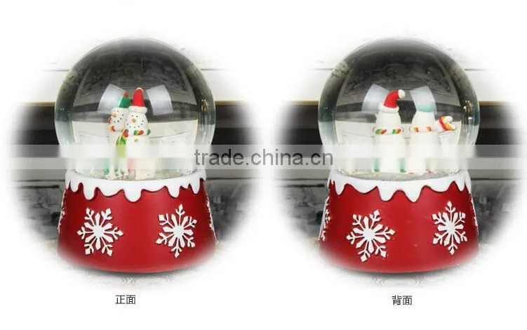 Christmas Decoration snow water globe snow water globe crafts