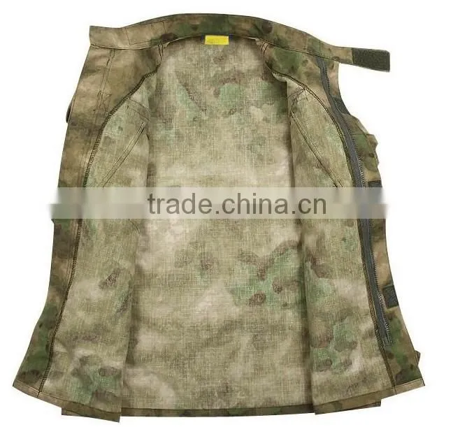 ACU army camouflage military twill/ ripstop uniform,Military uniform ripstop manufactory