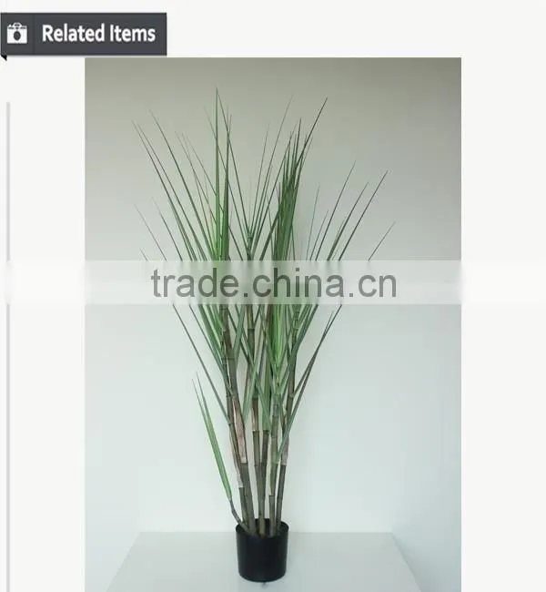 artificial onion grass and orchids for Christmas decoration artificial plant potted