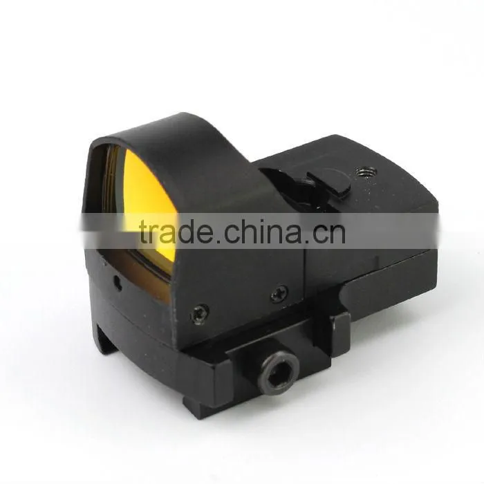 Super compact red dot sight with light sensor control switch