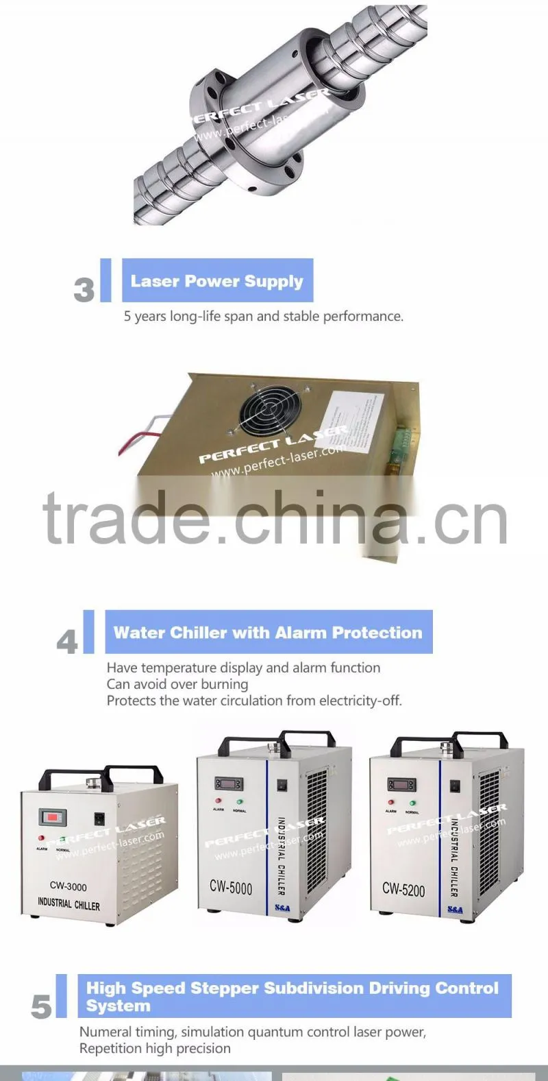Perfect Laser PEDK-130180 100W Laser Engraving Machine with CE