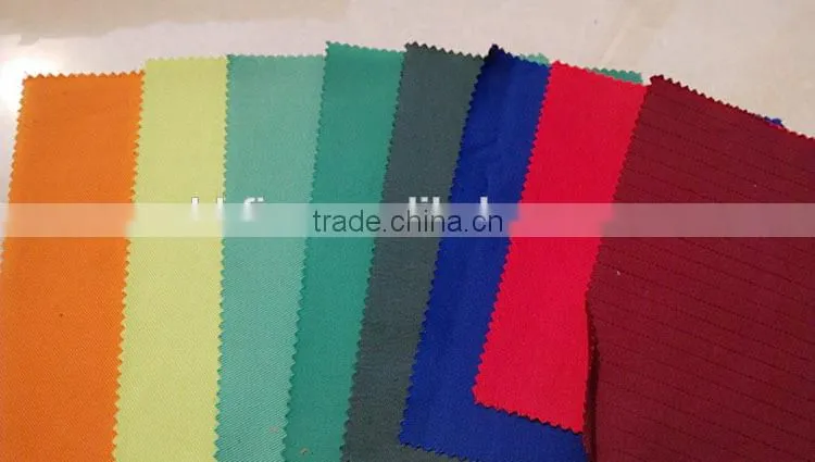 fireproof waterproof polyester/cotton 65/35 Fabric for Garment workwear