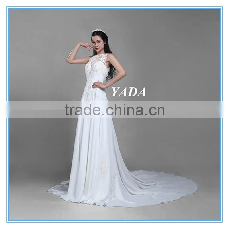 2016 Fashion Cotton Ladies Knitwear Long Vest Wedding Dress