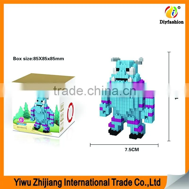 New Style Mode 3D Mini Diamond Blocks Educational Building Blocks Toy for Childrens