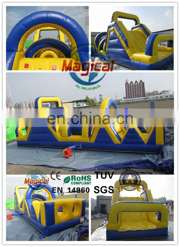 durable kids bouncer castle inflatable obstacle course for sale