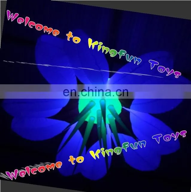 Magical ground inflatable led ball