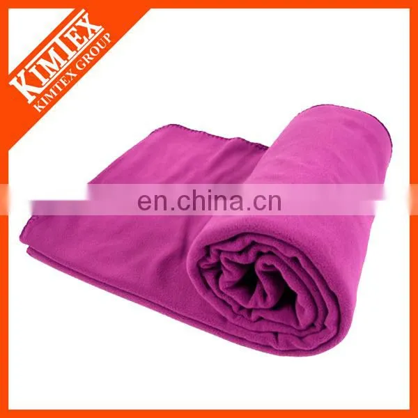 2015 New soft polar fleece travel blanket