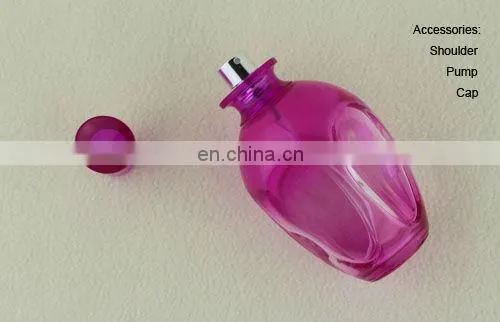 100ml color glass perfume bottle