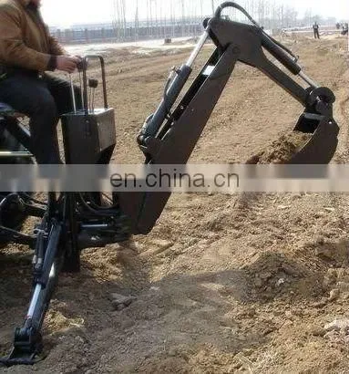 Hot sell 80hp tractor with front loader and backhoe