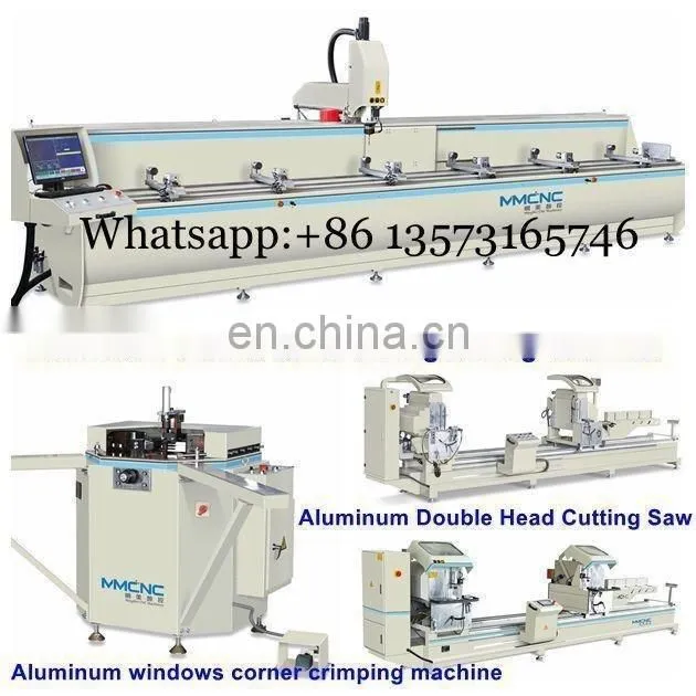 Window door CNC aluminum profile cutting center