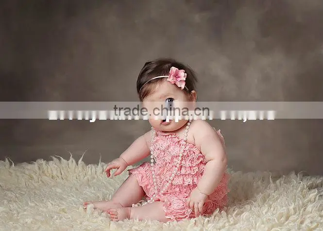 2014 multicolor lace petti romper/posh petti lace romper for baby