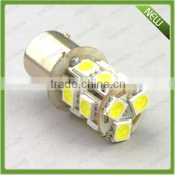 super White 1157 2057 2357 3496 13 T20 LED Corner Signal Parking Tail Lights Bulbs 13leds 5050smd