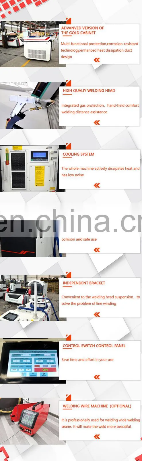 Water cooling system sheet metal pipe welding 4axis cnc laser welding machine