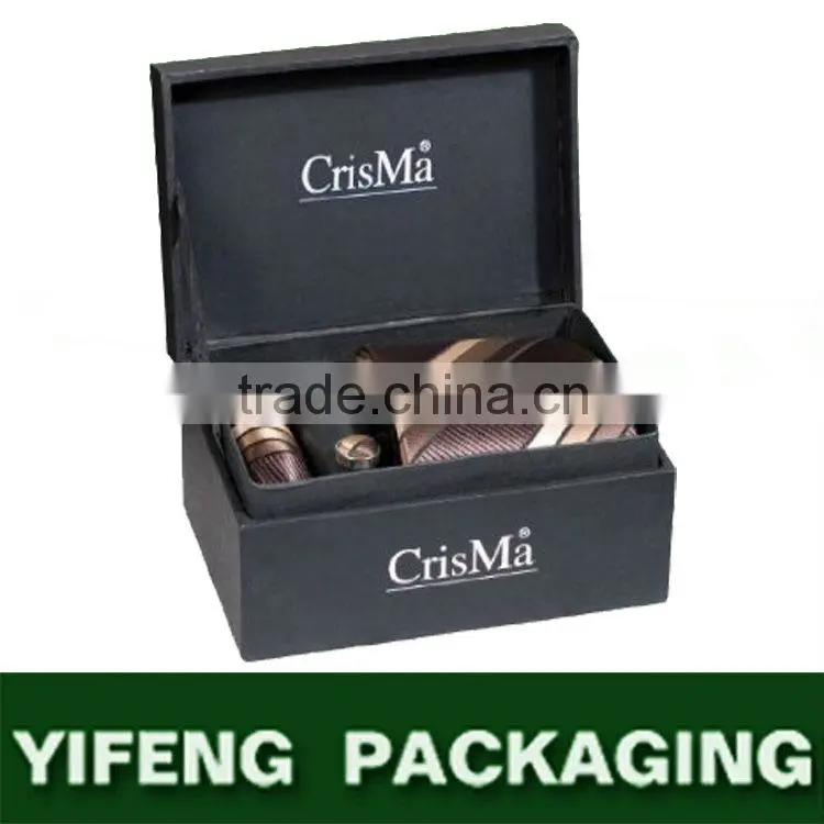 paper gift box for tie, custom paper mens bow tie gift boxes