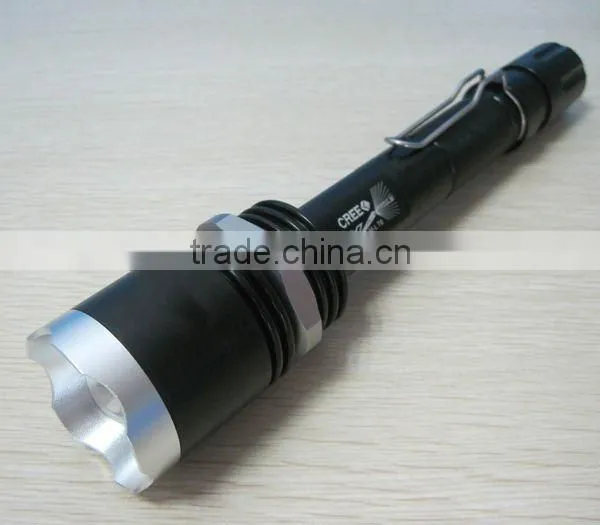 waterproof high lumens cree T6 led aluminum flashlight