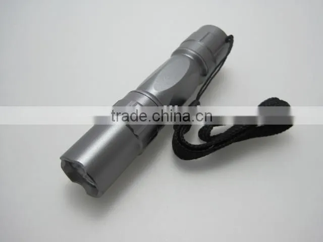 1 led portable mini flashlight straw hat aluminum led torchlight