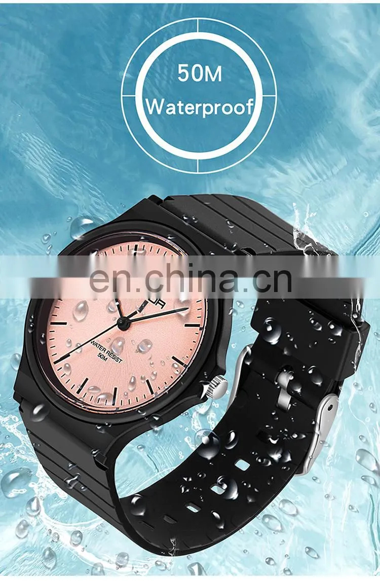 Sanda 6010 Stylish Ladies Mens Analog Watch Waterproof Relojs Minimal Unisex Quartz Watches