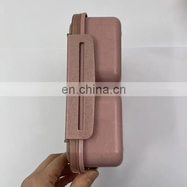 American Style 2 Compartment Food Container with Seal Ring