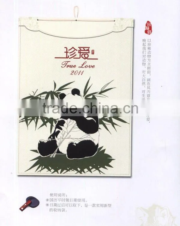 2016 New Design Mini Desk Calendar/Calendar Printing