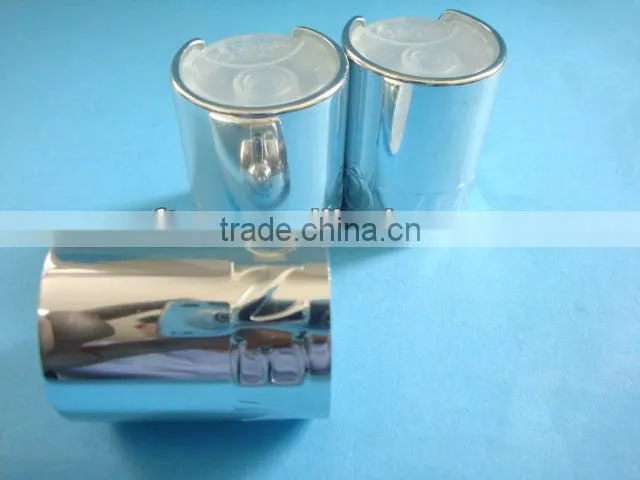 38mm FDA white round flip top cap with silicone valve and PP liner used for food/honey