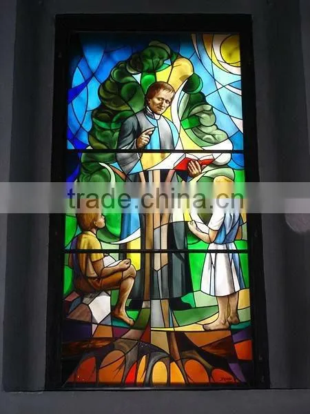 stained glass panels wholesale/stained glass window