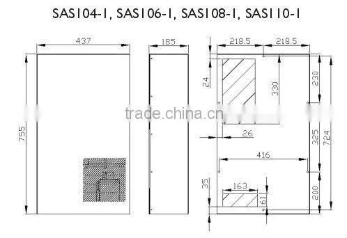 Industrial air conditioner with factory price