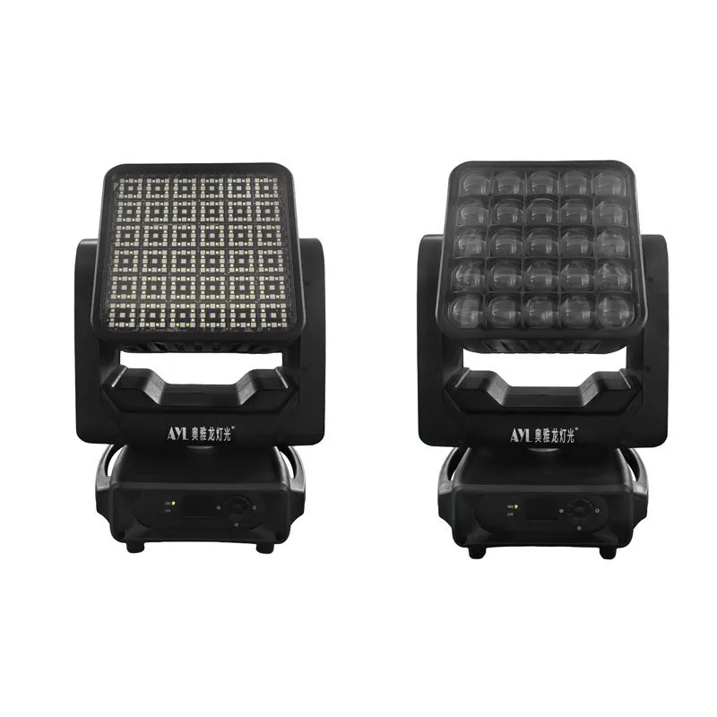 YT25XY Double Wash Moving Head Staining Matrix LED 4in1 Beads Lighting
