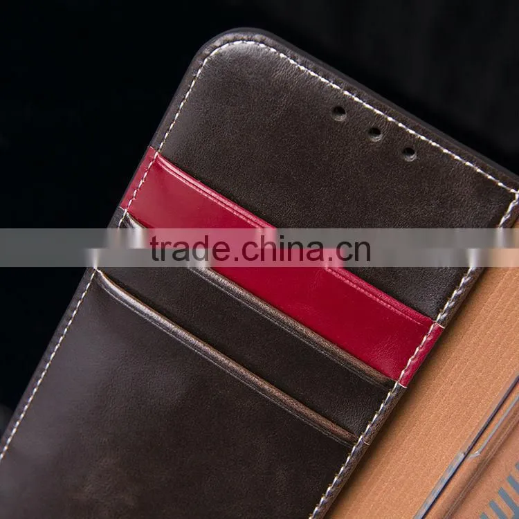 Gangzhou nakas wholesale leather case for samsung s6