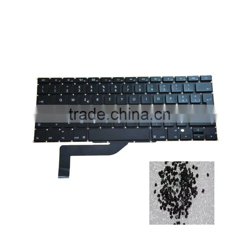 High Grade New Italian Design Products Laptop Replacement Keyboard For Apple Macbook Air 15" A1398 2012