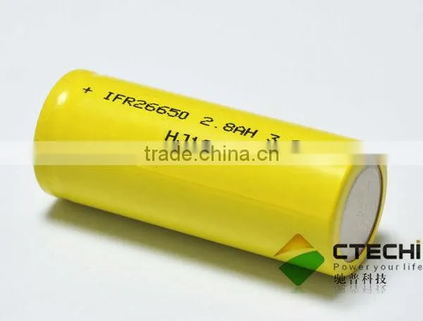 3.2v ifr 26650 li-ion rechargeable battery