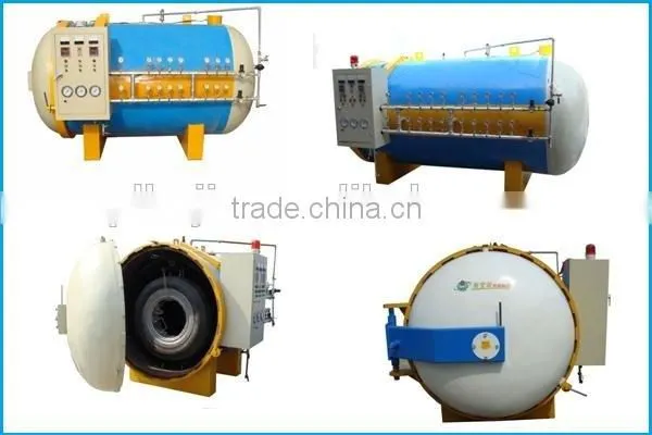 curing press/tyre vulcanizing tank for different quantities of tyres