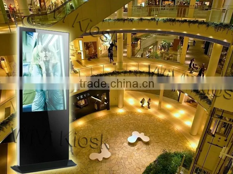 Indoor LED display KIOSK 1080P HD resolution stand alone AD display