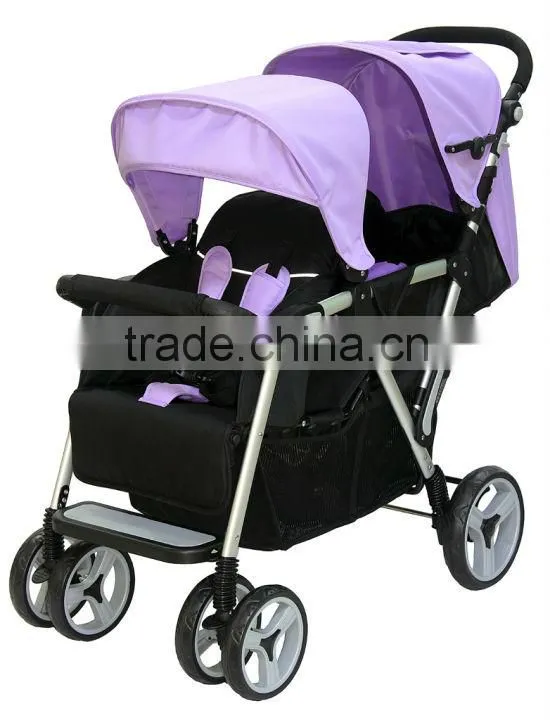 fashion twin stroller with good market for years with EN 1888 approved 4029T