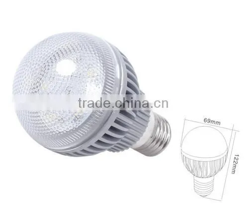 Globular 120degree led bulb light E27 hot sale high power led cup light white/warm white top quality hotel lighting with CE Rohs