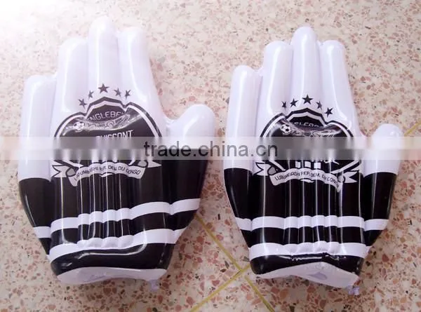 Wholesale inflatable toy, inflatable hands for promotional