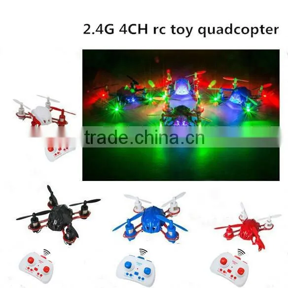 2.4GHz 4 channel radio control mini drone nano quadcopter with USB charge cord